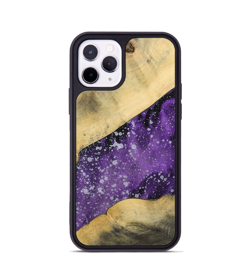 iPhone 11 Pro Wood+Resin Phone Case - Hector (Cosmos, 699393)
