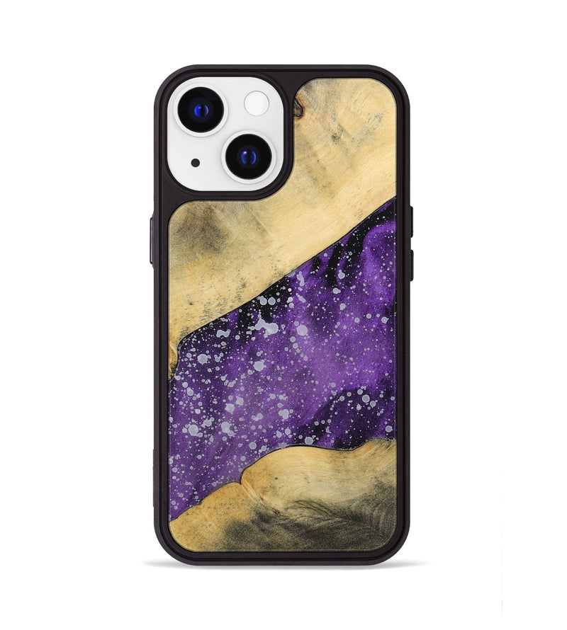 iPhone 13 Wood+Resin Phone Case - Hector (Cosmos, 699393)
