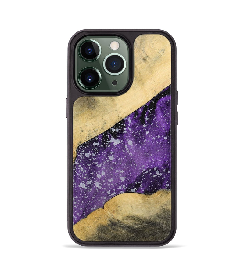iPhone 13 Pro Wood+Resin Phone Case - Hector (Cosmos, 699393)