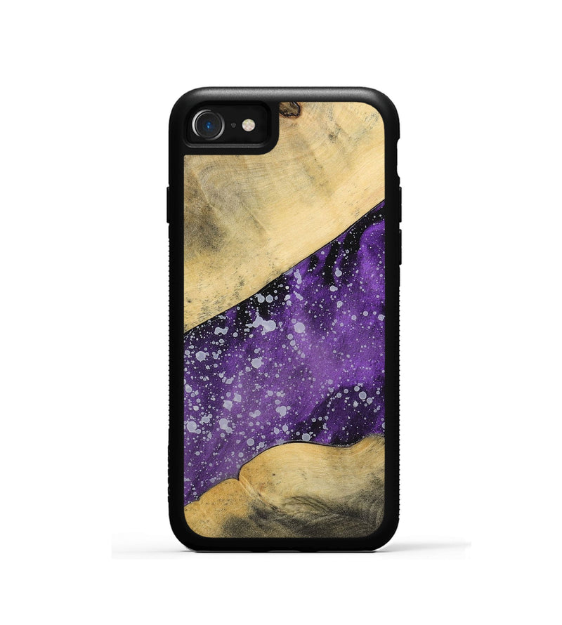 iPhone SE Wood+Resin Phone Case - Hector (Cosmos, 699393)