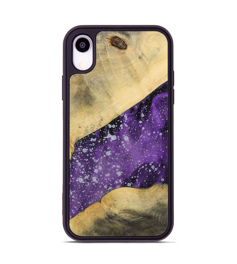 iPhone Xr Wood+Resin Phone Case - Hector (Cosmos, 699393)