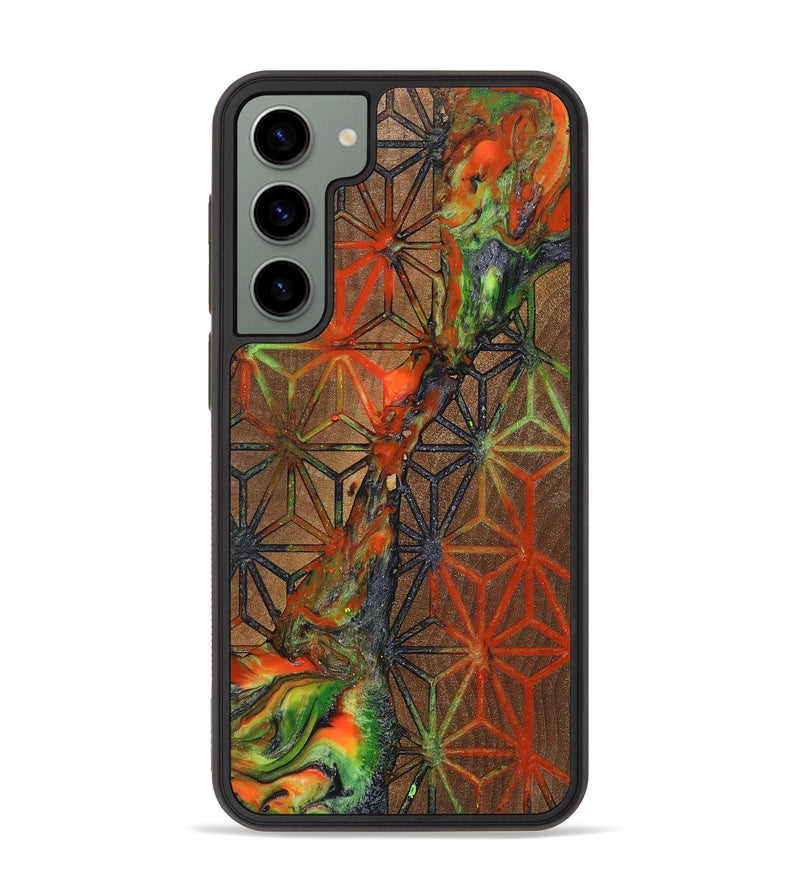 Galaxy S23 Plus Wood+Resin Phone Case - Cristian (Pattern, 699400)