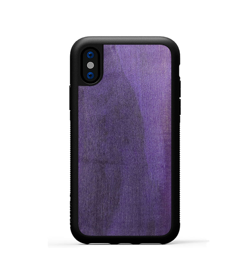 iPhone Xs  Phone Case - Vanessa (Wood Burl, 699427)