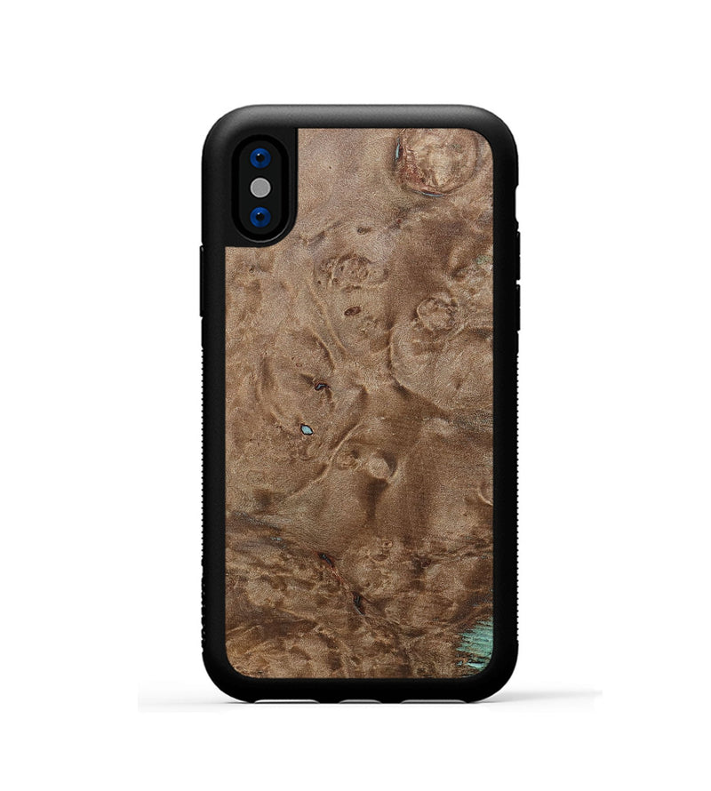 iPhone Xs  Phone Case - Kira (Wood Burl, 699432)