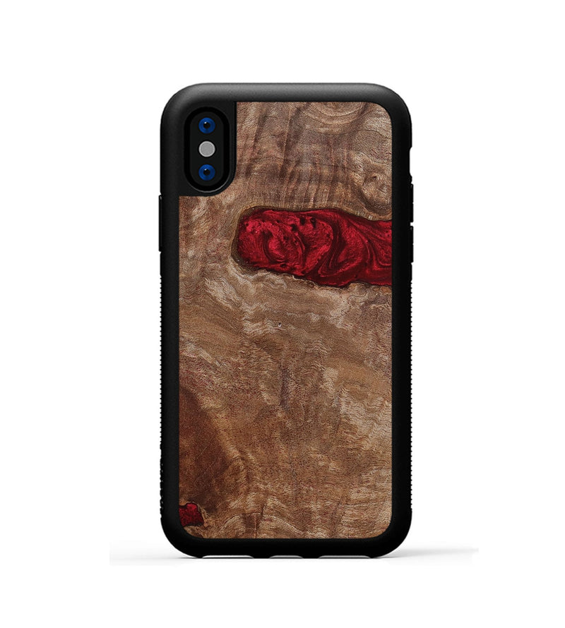 iPhone Xs  Phone Case - King (Wood Burl, 699439)