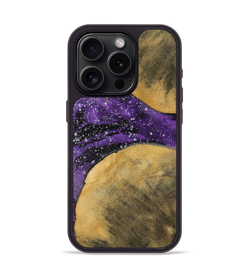 iPhone 15 Pro Wood+Resin Phone Case - Therese (Cosmos, 699440)