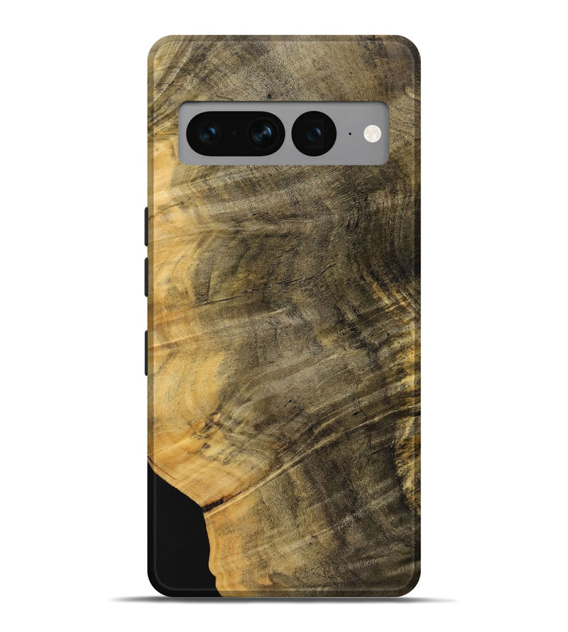 Pixel 7 Pro Wood+Resin Live Edge Phone Case - Haylee (Wood Burl, 699446)
