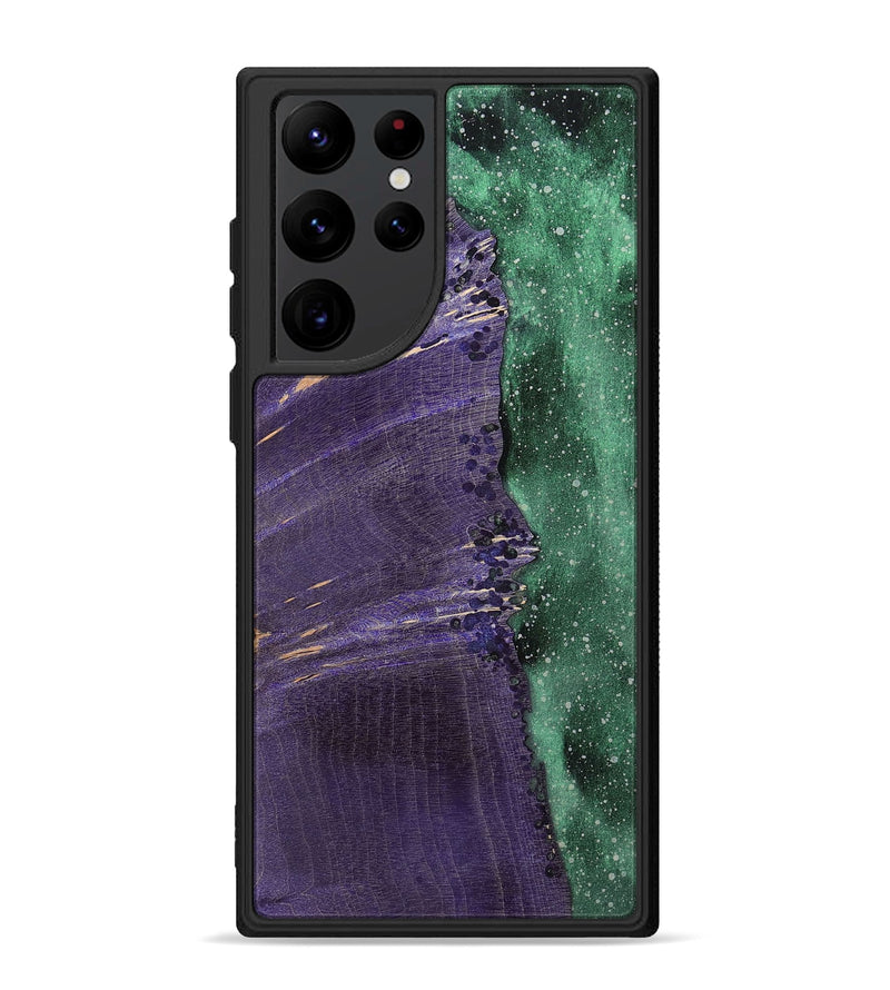 Galaxy S22 Ultra Wood+Resin Phone Case - Betty (Cosmos, 699643)