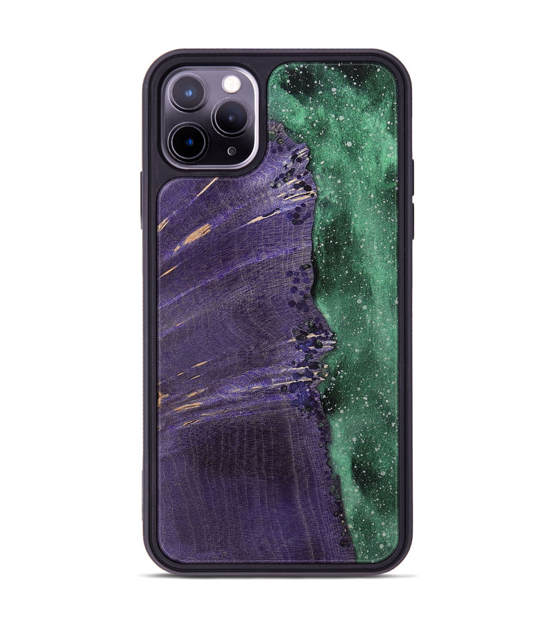 iPhone 11 Pro Max Wood+Resin Phone Case - Betty (Cosmos, 699643)
