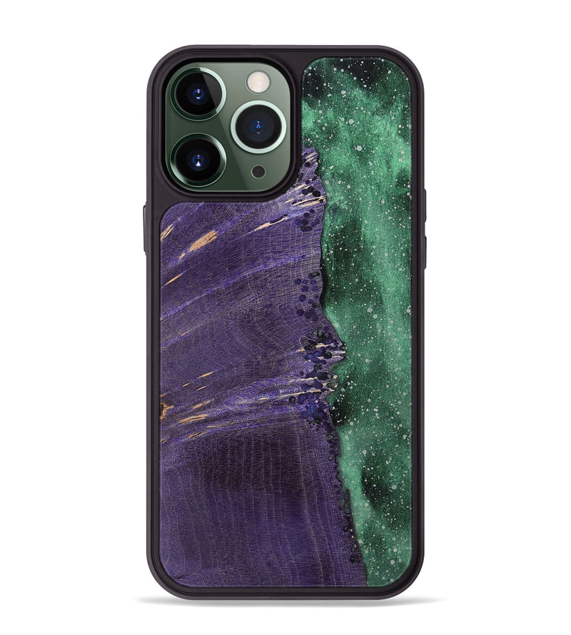 iPhone 13 Pro Max Wood+Resin Phone Case - Betty (Cosmos, 699643)