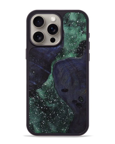 iPhone 15 Pro Max Wood+Resin Phone Case - Kason (Cosmos, 699658)