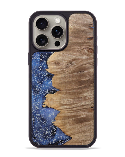 iPhone 15 Pro Max Wood+Resin Phone Case - Debra (Cosmos, 699659)