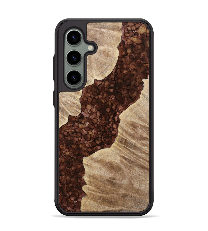 Galaxy S24 Plus Wood+Resin Phone Case - Kizzy (Watercolor, 699702)
