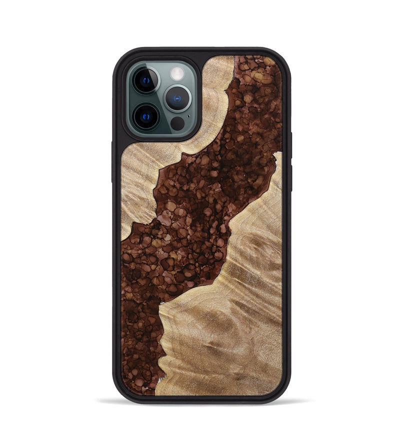 iPhone 12 Pro Wood+Resin Phone Case - Kizzy (Watercolor, 699702)