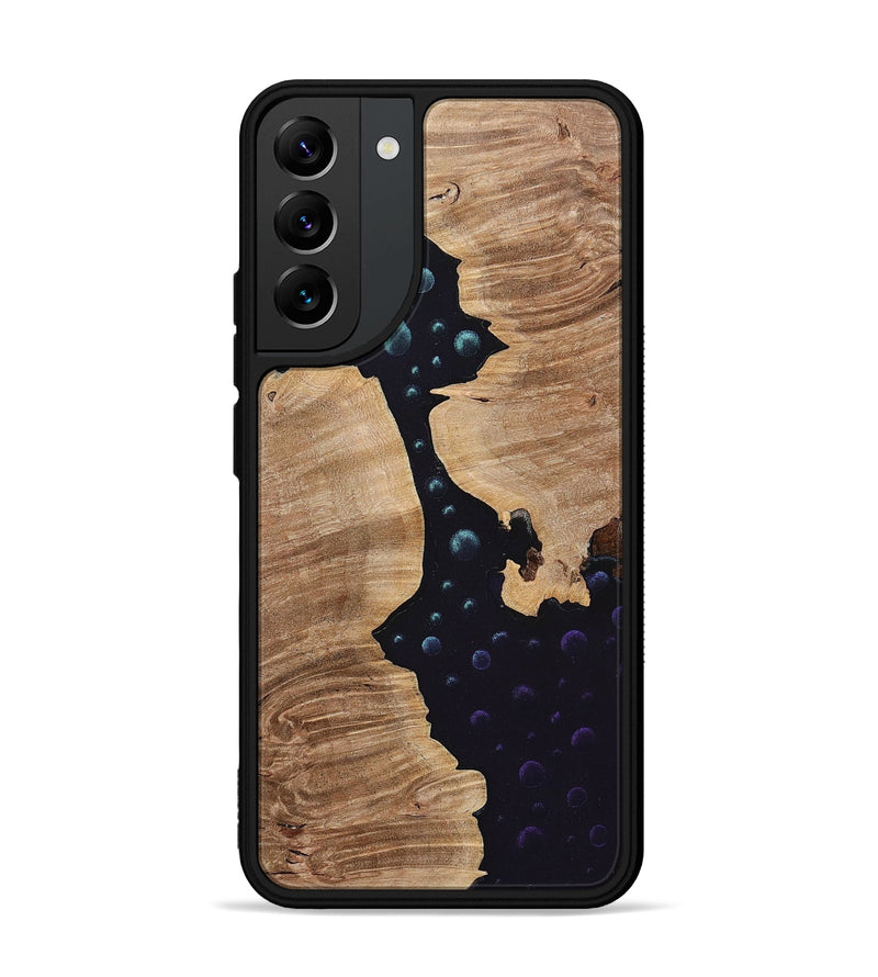 Galaxy S22 Plus Wood+Resin Phone Case - Nancy (Pattern, 699715)