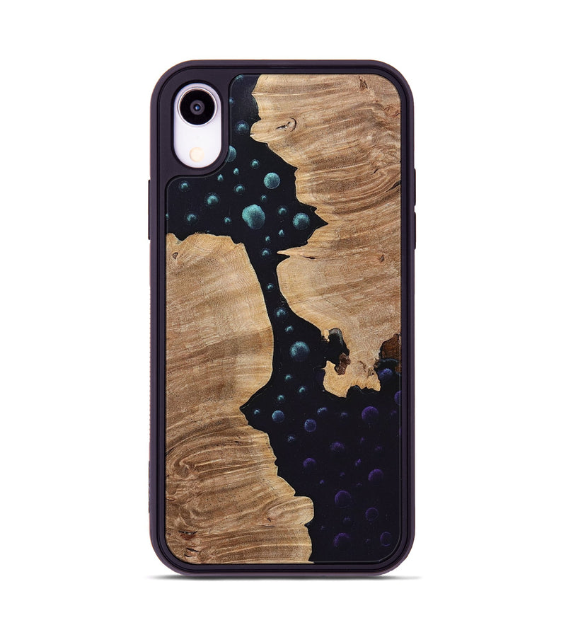 iPhone Xr Wood+Resin Phone Case - Nancy (Pattern, 699715)