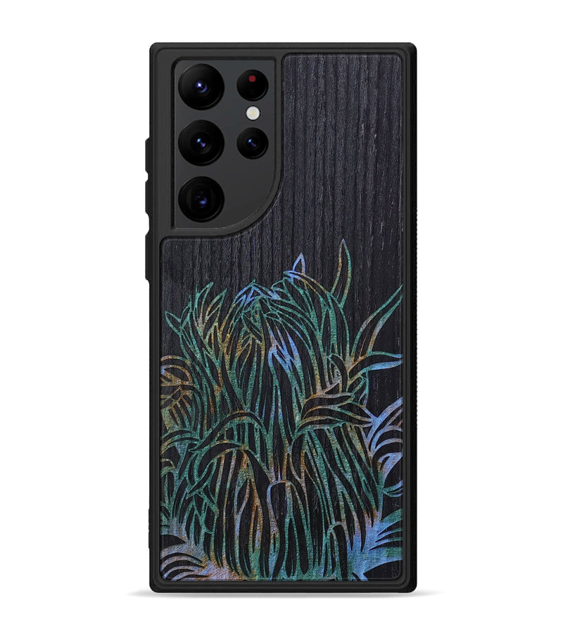 Galaxy S22 Ultra Wood+Resin Phone Case - Deanna (Pattern, 699871)
