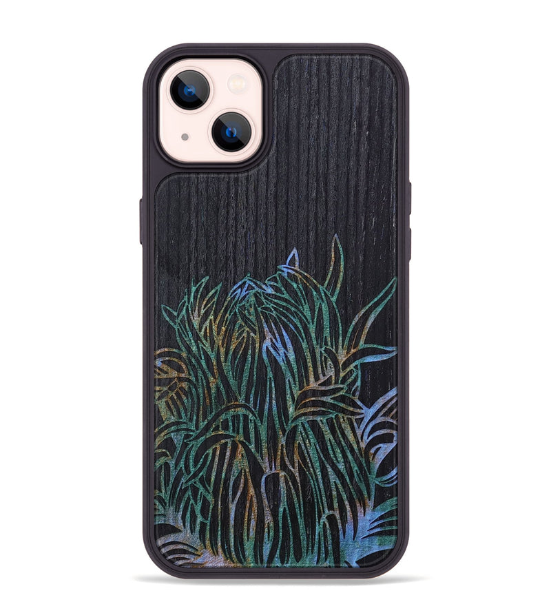 iPhone 14 Plus Wood+Resin Phone Case - Deanna (Pattern, 699871)