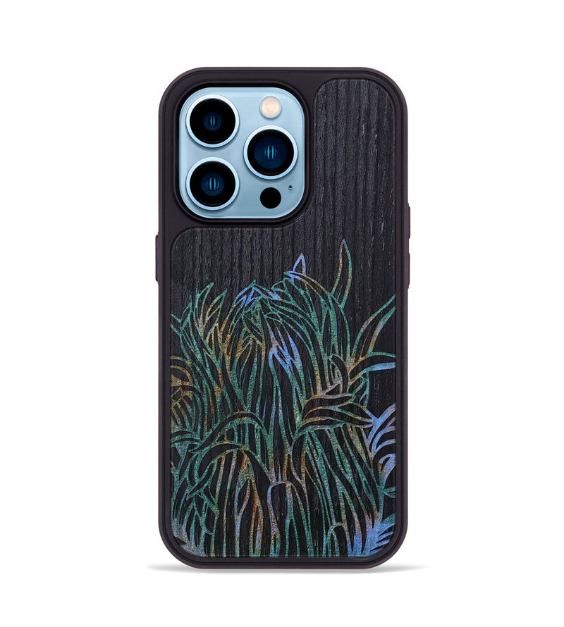 iPhone 14 Pro Wood+Resin Phone Case - Deanna (Pattern, 699871)