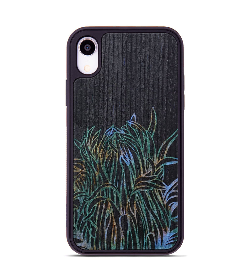 iPhone Xr Wood+Resin Phone Case - Deanna (Pattern, 699871)