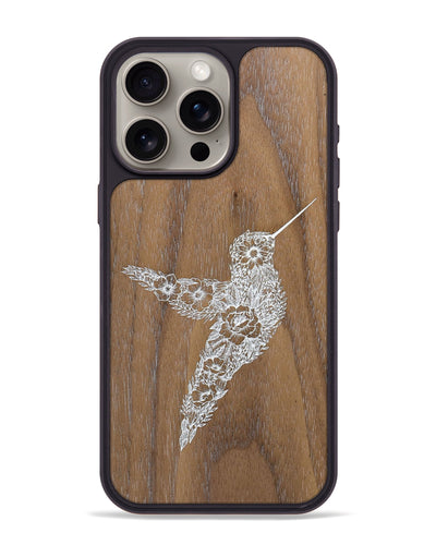 iPhone 15 Pro Max Wood+Resin Phone Case - Lyla (Curated)