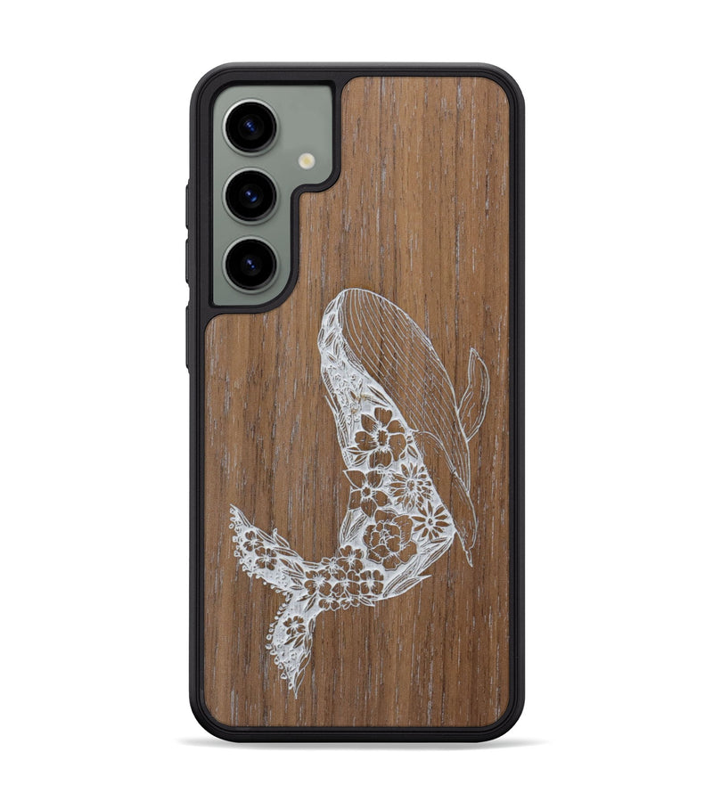 Galaxy S24 Plus Wood Phone Case - Growth - Walnut (Curated)
