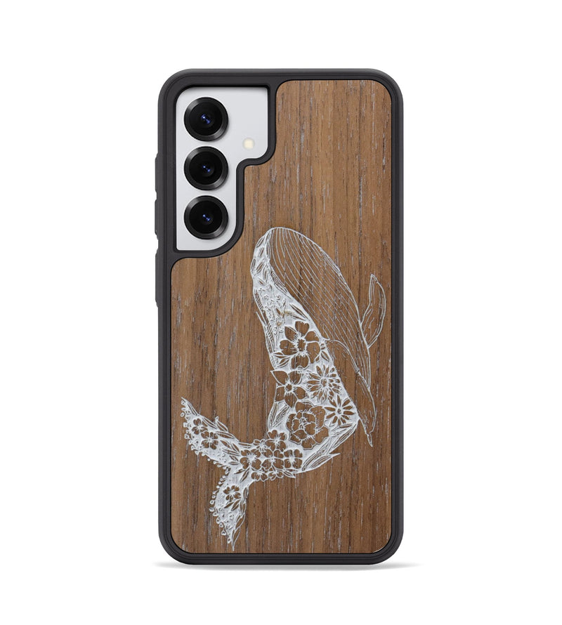 Galaxy S25 Wood Phone Case - Growth - Walnut (Curated)