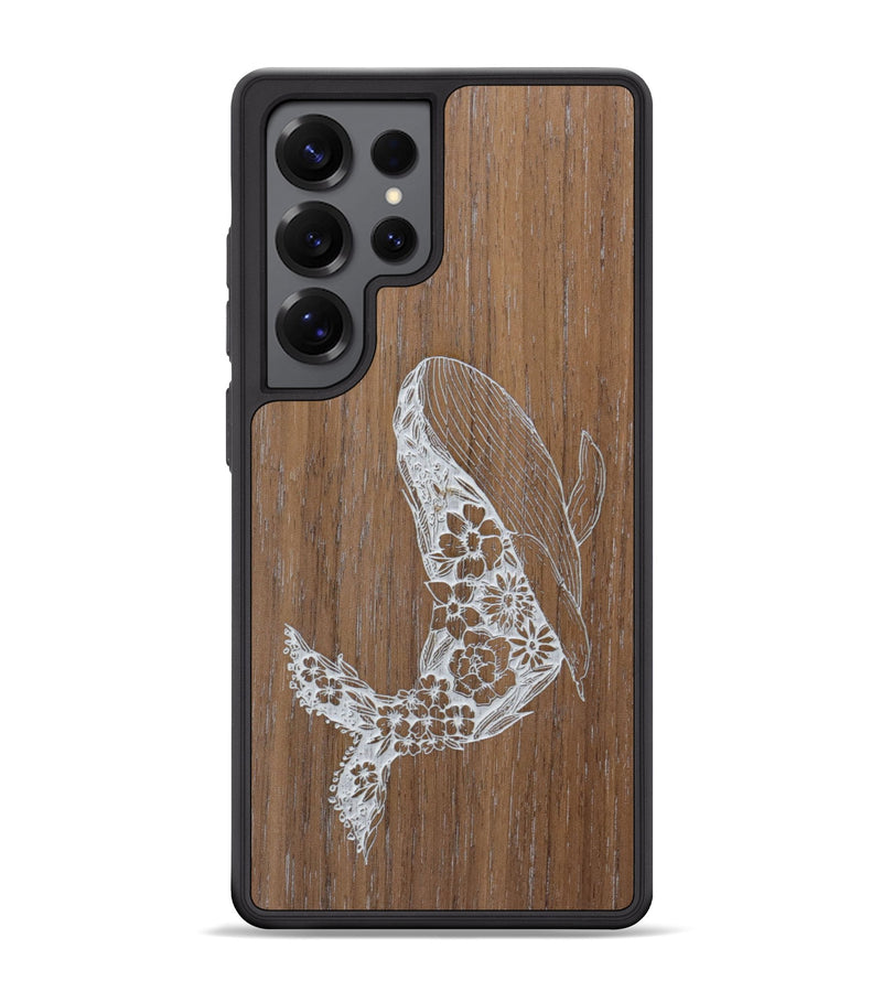 Galaxy S25 Ultra Wood Phone Case - Growth - Walnut (Curated)