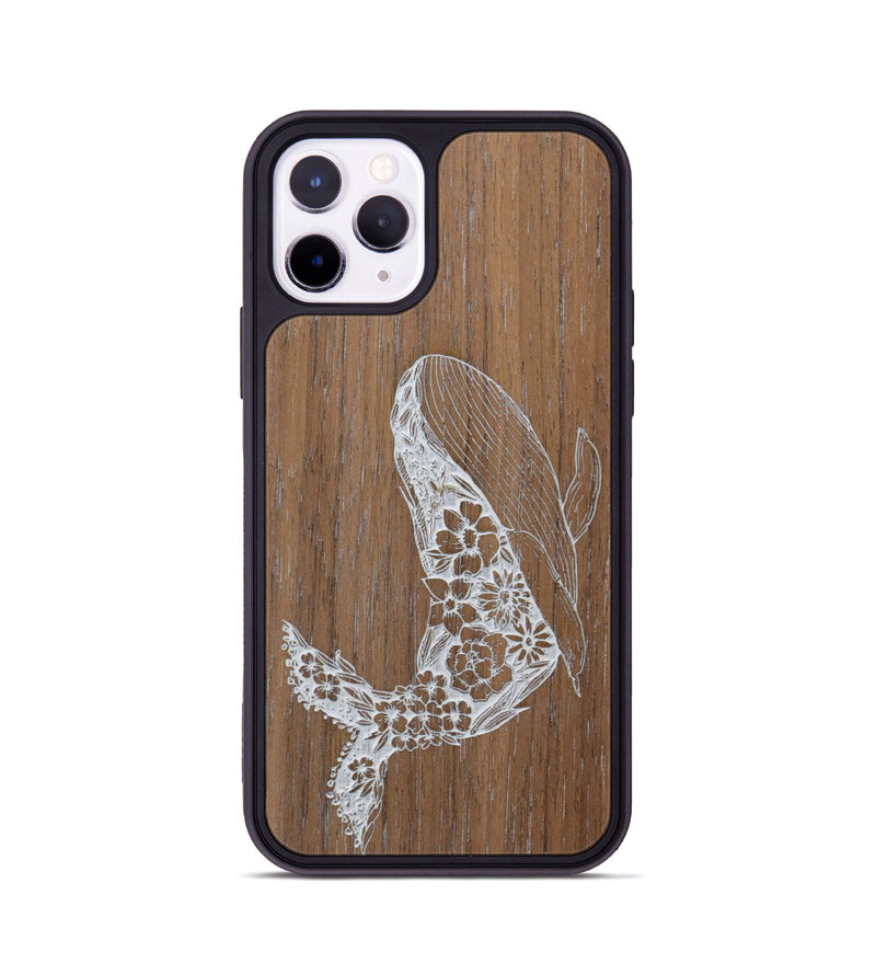iPhone 11 Pro Wood Phone Case - Growth - Walnut (Curated)