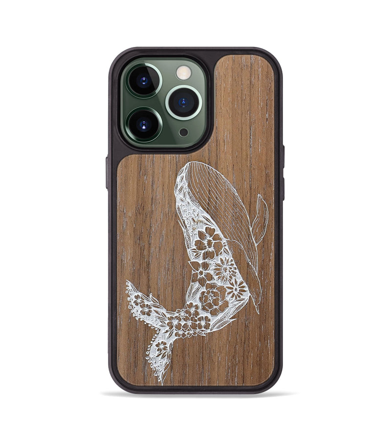 iPhone 13 Pro Wood+Resin Phone Case - Growth - Walnut (Curated)