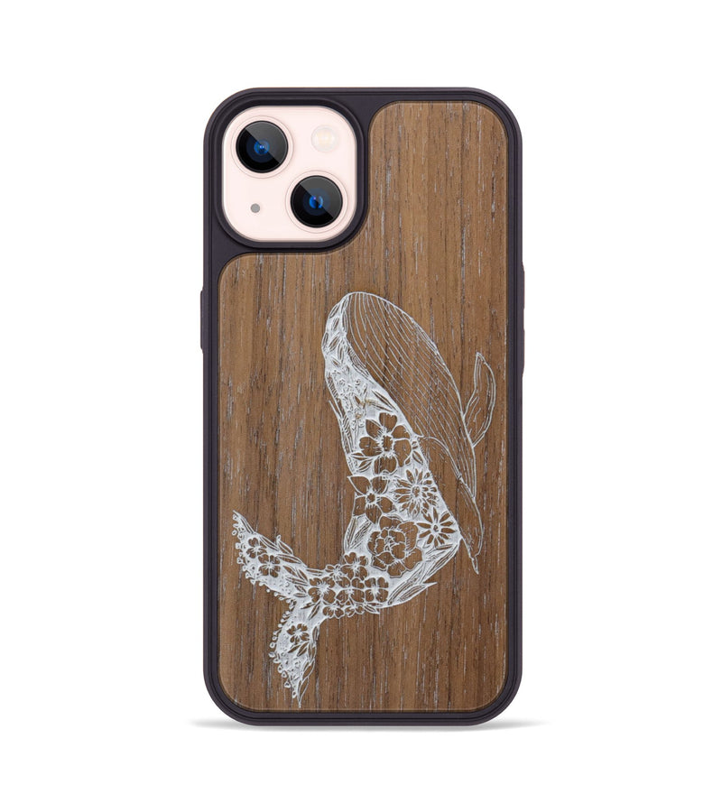 iPhone 14 Wood Phone Case - Growth - Walnut (Curated)