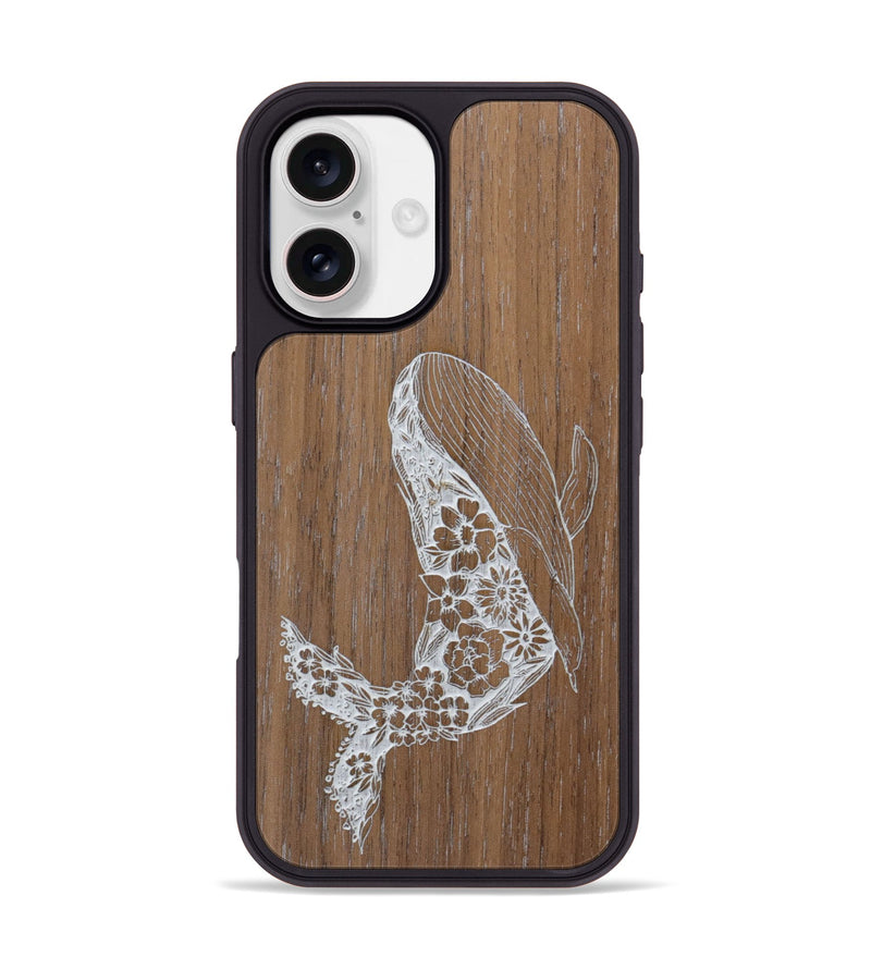 iPhone 17 Wood Phone Case - Growth - Walnut (Curated)