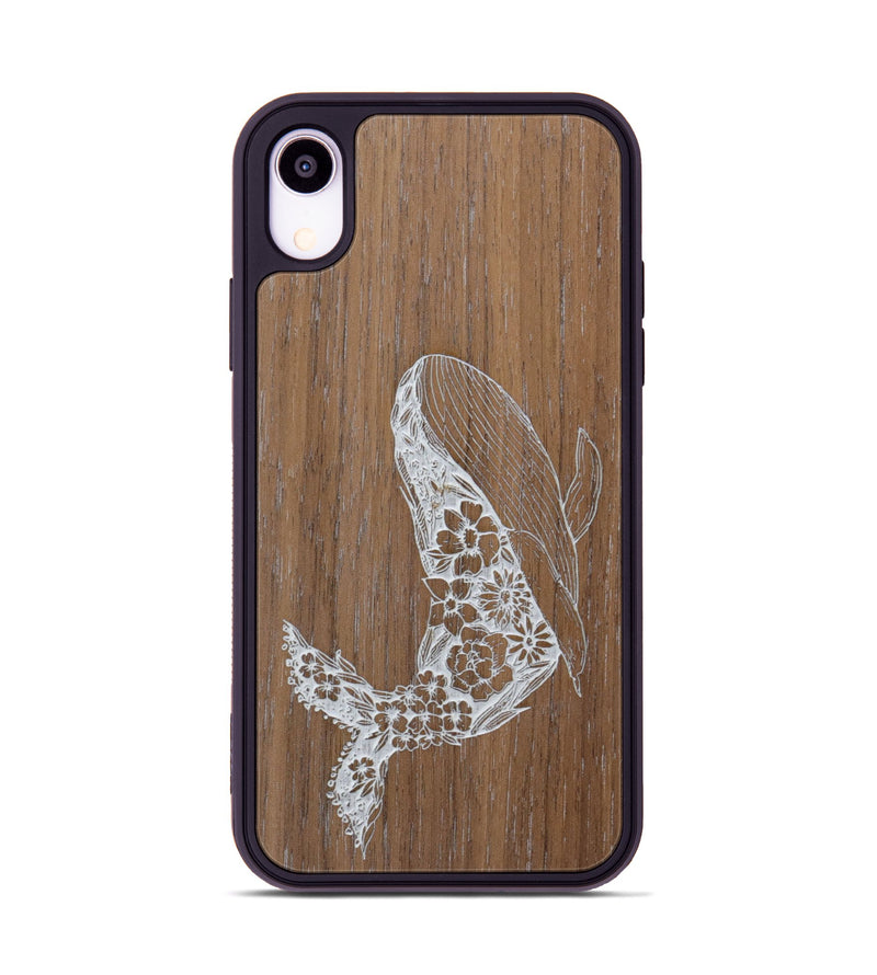 iPhone Xr Wood Phone Case - Growth - Walnut (Curated)