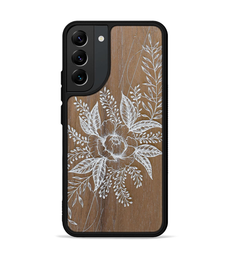 Galaxy S22 Plus Wood Phone Case - Hope - Walnut (Curated)