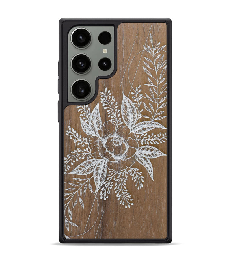 Galaxy S24 Ultra Wood Phone Case - Hope - Walnut (Curated)