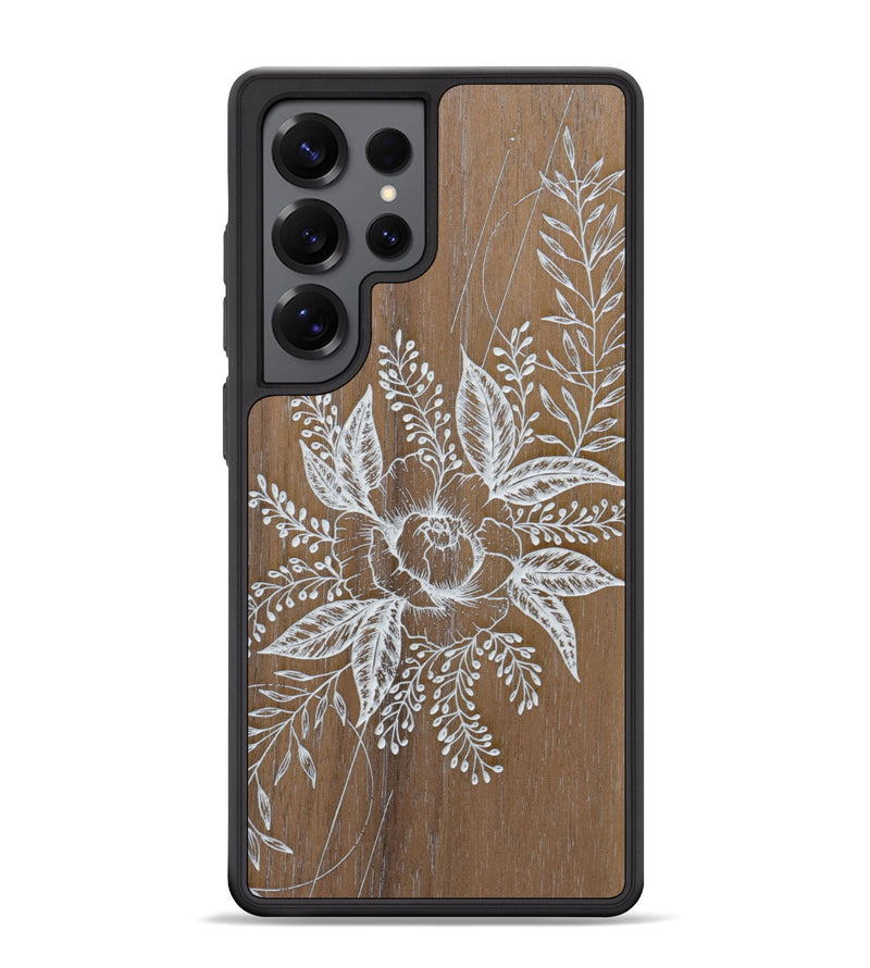 Galaxy S25 Ultra Wood Phone Case - Hope - Walnut (Curated)