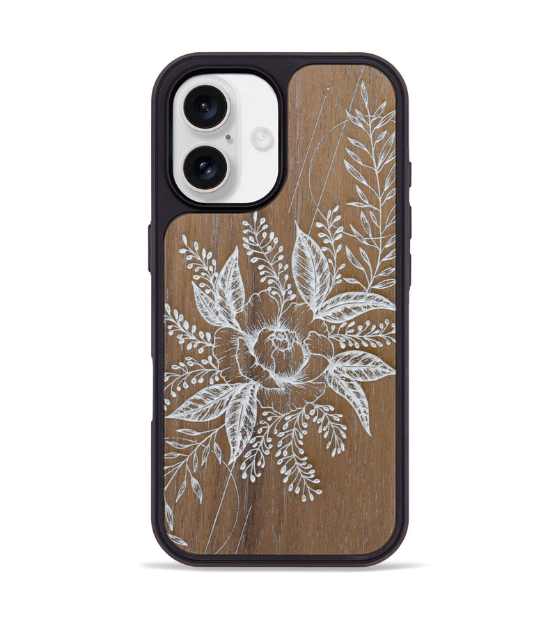 iPhone 17 Wood Phone Case - Hope - Walnut (Curated)