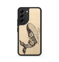 Galaxy S22 Wood+Resin Phone Case - Growth - Maple (Curated)