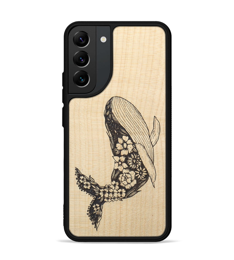 Galaxy S22 Plus Wood+Resin Phone Case - Growth - Maple (Curated)