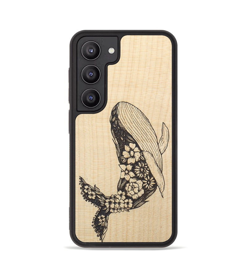 Galaxy S23 Wood+Resin Phone Case - Growth - Maple (Curated)