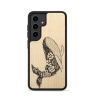 Galaxy S24 Wood+Resin Phone Case - Growth - Maple (Curated)