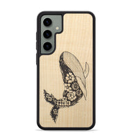 Galaxy S24 Plus Wood+Resin Phone Case - Growth - Maple (Curated)