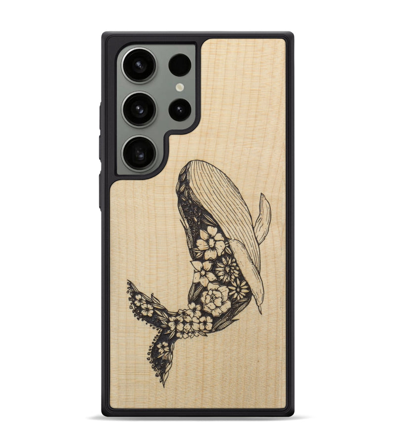 Galaxy S24 Ultra Wood Phone Case - Growth - Maple (Curated)