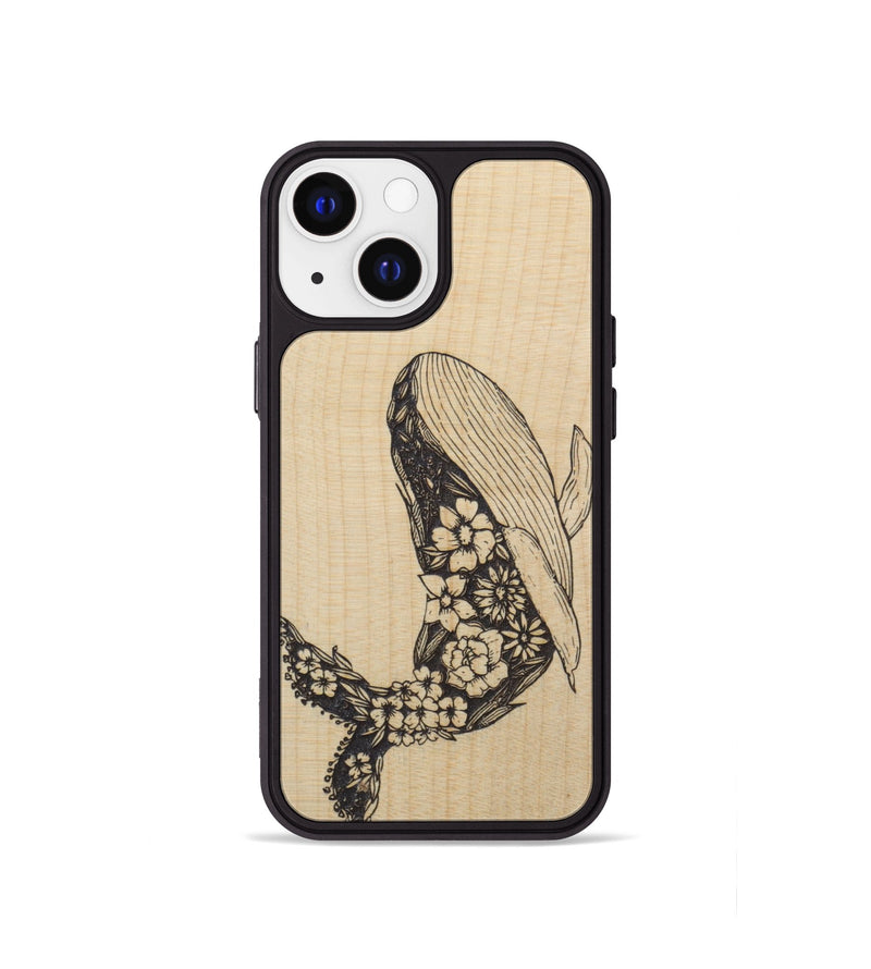iPhone 13 mini Wood Phone Case - Growth - Maple (Curated)