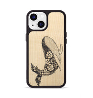 iPhone 13 Wood+Resin Phone Case - Growth - Maple (Curated)