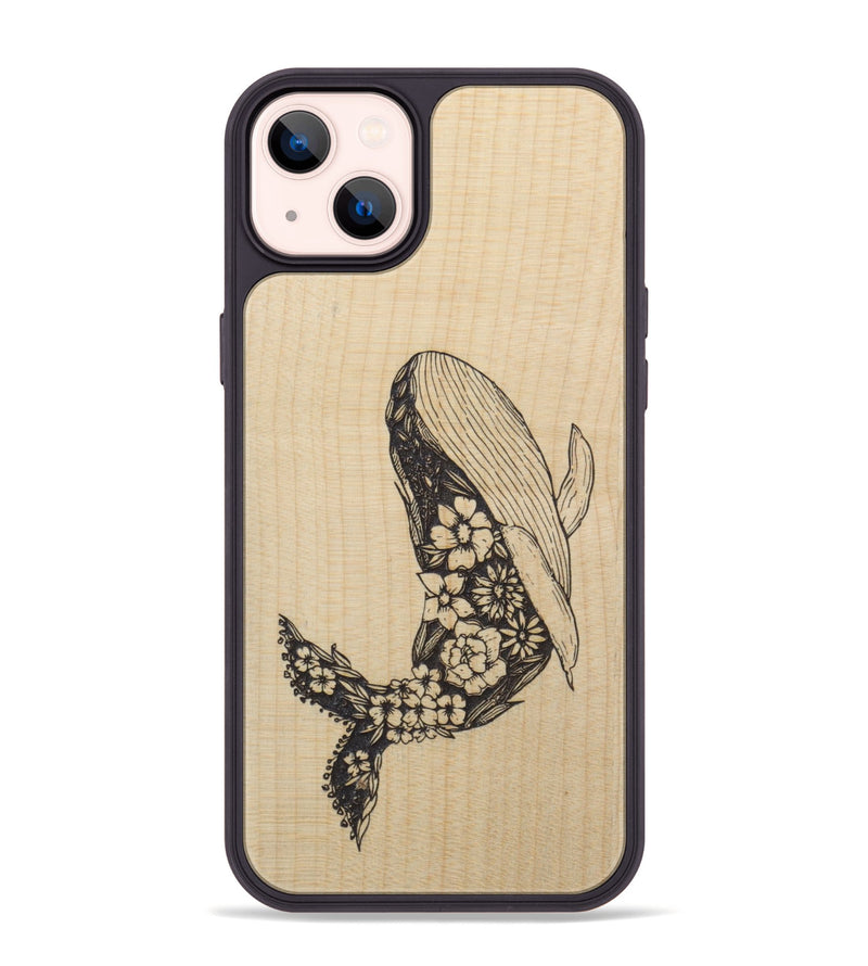 iPhone 14 Plus Wood Phone Case - Growth - Maple (Curated)