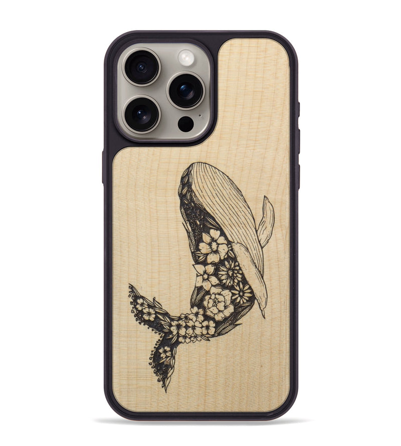 iPhone 15 Pro Max Wood Phone Case - Growth - Maple (Curated)