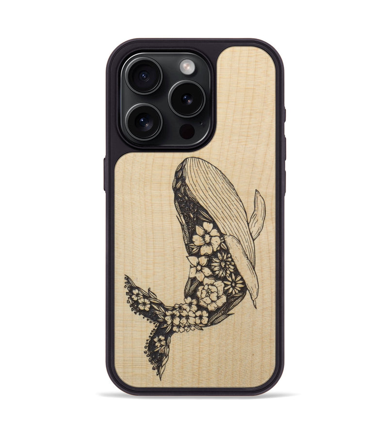 iPhone 15 Pro Wood Phone Case - Growth - Maple (Curated)