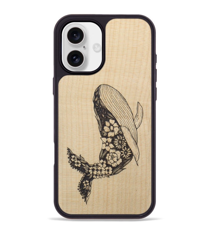 iPhone 16 Plus Wood Phone Case - Growth - Maple (Curated)