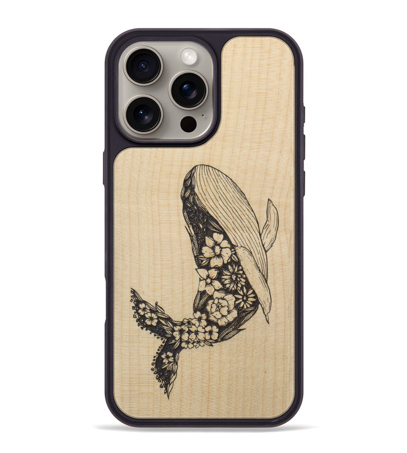 iPhone 16 Pro Max Wood Phone Case - Growth - Maple (Curated)